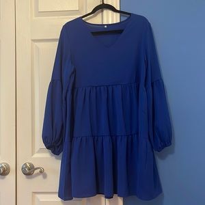 ROYAL BLUE DRESS